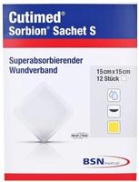 BSN medical GmbH Wundpflaster CUTIMED Sorbion Sachet S Wundauflage 15x15 cm...
