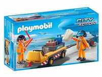 Playmobil City Action - Flugzeugschlepper mit Fluglotsen (5396)
