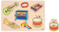 Gollnest & Kiesel Puzzle Soundpuzzle Musikalien, mit Instrumentensounds, Puzzleteile