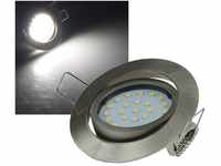 ChiliTec Deckenleuchten LED-Einbauleuchte neutralweiß 80x26mm, 4W, 350lm,...