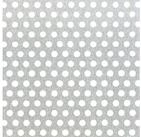 Alberts Glattblech Alberts 468200 Lochblech, runde Lochung, Aluminium, natur, 200 x