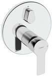 HANSA Wannenarmatur Hansaligna EinhandBatterie Fertigmontageset m.