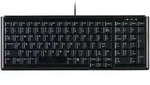 Active Key AK-7000 - Tastatur - USB - Deutsch - Schwarz Tastatur