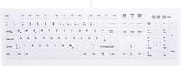 Active Key Cherry AK-C8100F-FUS-W/GE - IP68 vollversiegelt - wei&szlig; - deutsch...