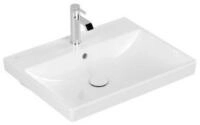 Villeroy & Boch Waschtisch V&B Waschtisch AVENTO 60x47, 1 HL, mit &Uuml;berlauf,...