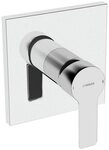 HANSA Duscharmatur Hansaligna Einhand-Brause-Batterie Fertigmontageset Design...