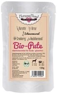 Herzenshund Bio Pute mit Bio Hirse 130 g - 18 St&uuml;ck, Nassfutter f&uuml;r: Hund