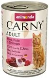 Animonda Carny Adult Rind, Pute + Shrimps 400 g - 6 St&uuml;ck, Nassfutter f&uuml;r:...