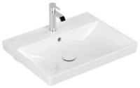 Villeroy & Boch Badm&ouml;bel-Set V&B Waschtisch AVENTO 60x47cm, 1 Hahnloch, mit