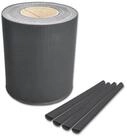 ALLEGRA Sichtschutzstreifen 1 Rolle Sichtschutzstreifen 19 cm x 50 m RAL 7016,