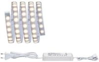 Paulmann LED-Streifen MaxLED 500 Basisset 1,5m 9W 230/24V 20VA Silber...