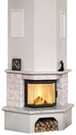HARK Kaminbaus&auml;tze &raquo;Vermont echter Mamor naturwei&szlig;&laquo;, 8 kW, Zeitbrand,