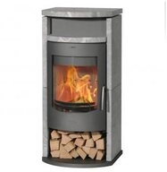 Fireplace Kaminofen Fireplace Barcelona Kaminofen Stahl Schwarz Speckstein K3040, 8
