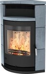 Fireplace Kaminofen &raquo;Lyon Speckstein&laquo;, 8,8 kW, Zeitbrand, Eckofen