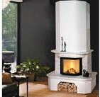 HARK Kaminbaus&auml;tze &raquo;Aspen echter Mamor natur-wei&szlig;&laquo;, 8 kW, Zeitbrand,