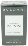BVLGARI Eau de Toilette Bvlgari Man Black Cologne Spray 60ml