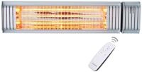 Vasner Terrassenstrahler Bluetooth, silber, Appino 20, 2000 W, Wand / Decke mit
