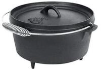 El Fuego Feuertopf El Fuego Dutch Oven Set 5,50 L Schmortopf Grill Topf...