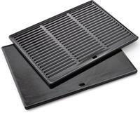 Barbecook Grillplatte Bakplaat BBQ grillplaat Gietijzer 43x35 cm (1-St),...