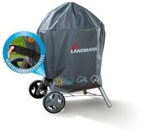LANDMANN Grillabdeckhaube Wetterschutzh&uuml;lle 90x70x70cm, Premium wasserdicht
