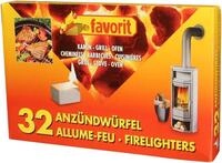 favorit Grillanz&uuml;nder Favorit 1250 Anz&uuml;ndew&uuml;rfel f&uuml;r Grill, Kamin und Ofen,