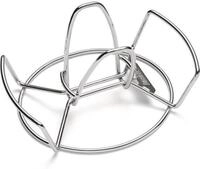 Weber Grillrost Weber 6482 Gefl&uuml;gel H&auml;hnchen Huhn Br&auml;ter Halter f&uuml;r Grill Stahl