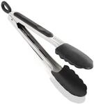Leifheit Grillzange K&uuml;chen-und Grillzange 23 cm, Griff aus Edelstahl, 23 cm...