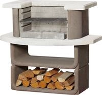 Buschbeck Holzkohlegrill Grillbar Montana, BxTxH: 110x65x101 cm