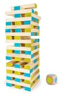 BS Toys Spielesammlung Geschicklichkeitsspiel Riesen-Wackelturm,