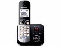 Panasonic KX-TG 6821 GB schwarz Schnurloses DECT-Telefon (Mobilteile: 1, Hoher