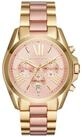 MICHAEL KORS Quarzuhr Bradshaw Damenuhr Chronograph MK6359