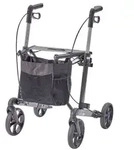 RUSSKA Rollator Russka Vital Classic &ndash; faltbarer Aluminium Rollator grau 54 cm