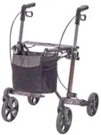 RUSSKA Rollator Russka Vital Classic &ndash; faltbarer Aluminium Rollator 54 cm