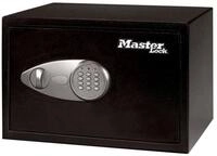 Master Lock Tresor 16L X055ML Diebstahlalarm grau|schwarz
