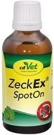 cdVet Zeckenschutzmittel ZeckEx SpotOn, 50 ml, 100% Natur, ergiebig (10ml ausreichend