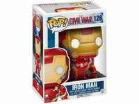 Funko Spielfigur Civil War Captain America - Iron Man 126 Pop!