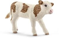 Schleich&reg; Spielfigur Schleich 13802 - Fleckvieh Kalb, mehrfarbig