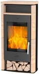 Fireplace Kaminofen &raquo;Santiago Sandstein&laquo;, 6,2 kW, Zeitbrand, Tee- und Holzfach