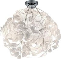 Reality Leuchten Deckenleuchte Leavy, E27 Deckenlampe mit Bl&auml;tteroptik, &Oslash; 38cm
