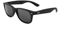 Ray-Ban Sonnenbrille Ray-Ban New Wayfarer RB2132 622 Rubber Black Green