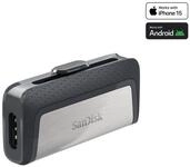 Sandisk SANDISK USB3.1 Speicherstick Ultra Dual, Typ-C, 64 USB-Flash-Laufwerk