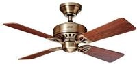 Hunter Deckenventilator Deckenventilator Bayport 107 cm Messing, Mit Zugschnur