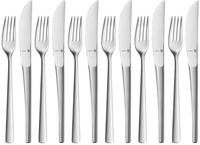 WMF Besteck-Set Corvo Dessertbesteck-Set, 12-teilig, Cromargan protect&reg; (12-tlg), 6
