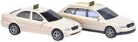 Busch Modelleisenbahn-Stra&szlig;e Busch 8341 N PKW Modell Mercedes Benz, Audi Taxis