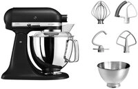 KitchenAid K&uuml;chenmaschine K&uuml;chenmaschine 5KSM175PSEBK GUSSEISEN SCHWARZ, 400...