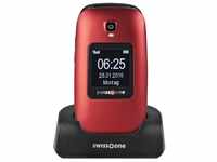 Swisstone Swisstone BBM 625 6,1 cm (2.4 Zoll) Rot Einsteigertelefon Handy