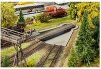 Faller Modelleisenbahn-Set Faller 120275 H0 Segment-Drehscheibe Gerades Gleis