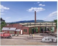 Vollmer Modelleisenbahn-Set H0 Sechsst&auml;ndiger Ringlokschuppen 45758, Funktion