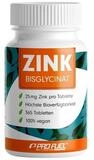 ProFuel ProFuel Zink Bisclycinat hochdosiert 365 Tabletten, 365 St.