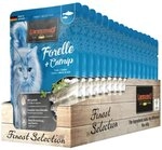 Leonardo Catfood Forelle & Catnip - getreidefreies Nassfutter reich an Omega-3